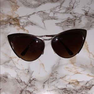 Gold Cat Eye Sunnies